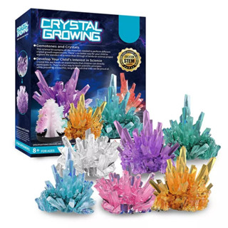 🔥พร้อมส่ง🔥 crystal growing สร้างคริสตัล ชุดทำคริสตัล  ชุดทดลองวิทยาศาสตร์ ของเล่นวิทย์ | อุปกรณ์การทำคริสตัล คริสตัลDIY