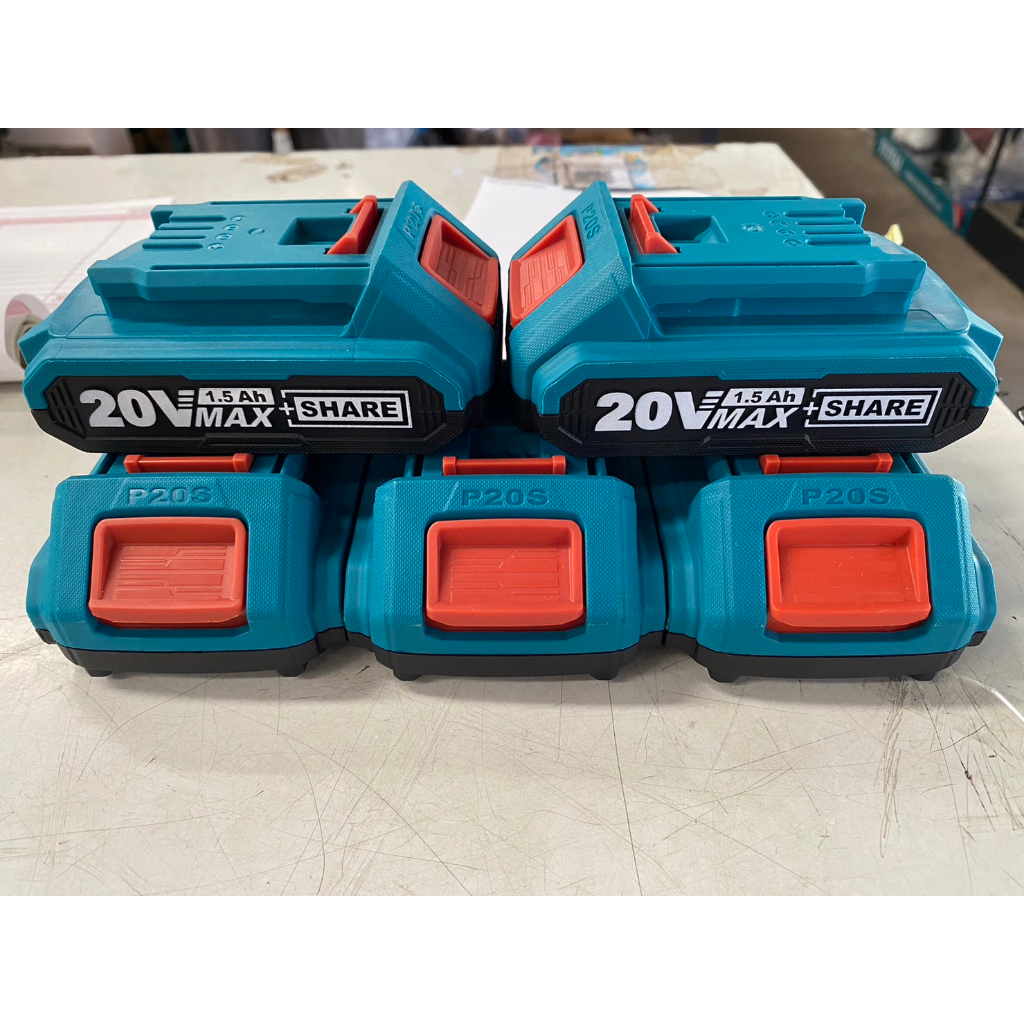 แบตเตอรี่ TOTAL JADEVER 20V P20S [ไม่มีกล่อง]