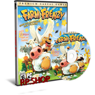 แผ่นเกมคอม PC - Farm Frenzy รวม 4 ภาค  [1DVD + USB + ดาวน์โหลด]