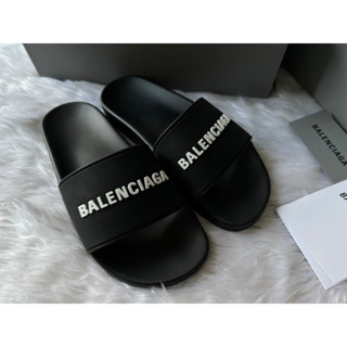 NEW💥BALENCIAGA SLIDE BLACK AUTHENTIC💯