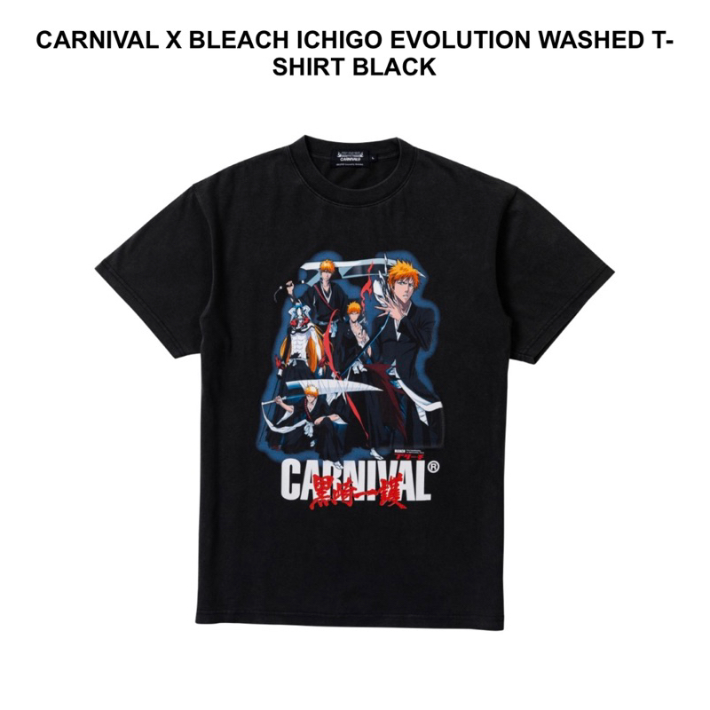 Carnival X BLEACH SOULREAPER T-SHIRT - sneakers_moji_shop - ThaiPick