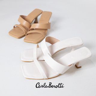 CARLABEROTTI รองเท้าส้นเตี้ย YJ30