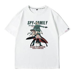 เสื้อยืด Anime Spy × Family ลอยด์ ฟัจ อาเนีย ยอร์ บริอาร์ แขนสั้น