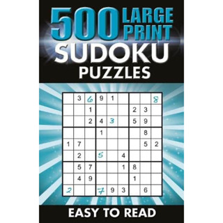 500 LARGE PRINT SUDOKU PUZZLES : EASY TO READ