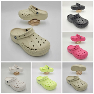 รองเท้าลำลองแฟชั่น สไตล์ Crocs Crocband Classic Baya High