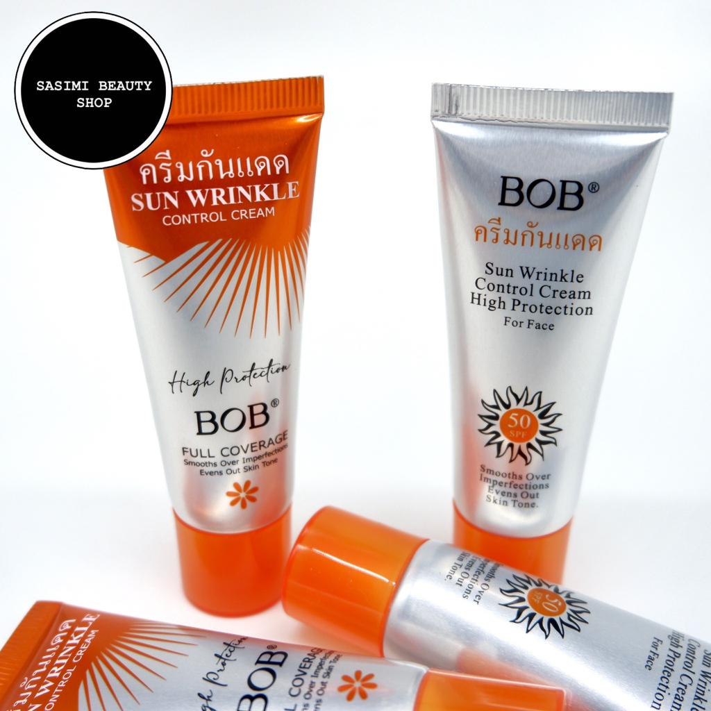 BOB Sun Wrinkle Control Cream ครีมกันแดด SPF50 PA+++ 25กรัม