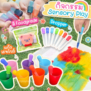 ชุดสีหยด - Sensory play