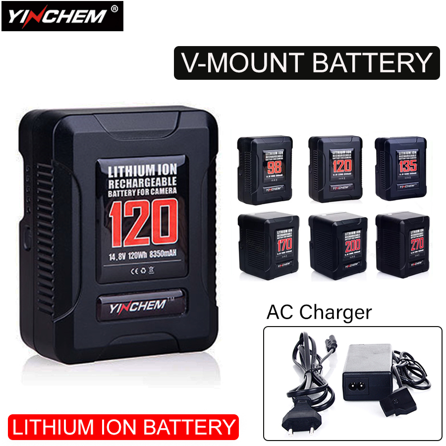 YINCHEM ROLUX YC Smart  V-Mount battery ใช้ได้กับอุปกรณ์ ที่เป็น V-Mount อุปกรณ์เสริมสำหรับถ่ายวีดีโ