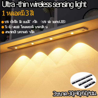 โคมไฟตั้งโต๊ะ LED รูปตาแมว ไฟเซ็นเซอร์ led หรี่แสงได้ ปรับสีได้ ชาร์จได้ ไร้สาย USB 3 สี พร้อมแบตเตอรี่ สําหรับห้องครัว