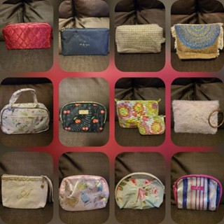 กระเป๋าเครื่องสำอาง ใส่เหรียญได้