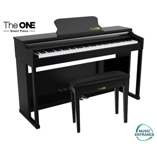 The ONE Smart Piano Top1 เปียโนอัจฉริยะ 88 คีย์ ฟรีขาตั้งเปียโน + เก้าอี้เปียโน [ คีย์บอร์ดไฟฟ้า เปียโนไฟฟ้า ]