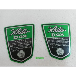 เพจข้างโครง honda white Dax