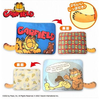 แท้/ญี่ปุ่น⭐️ หมอนตุ๊กตา Garfield cushion with tail ⭐️งานลิขสิทธิ์นำเข้าจากญี่ปุ่น