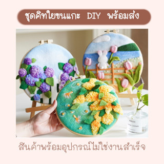 ชุดคิท DIY ใยขนแกะ พร้อมส่ง