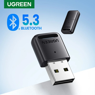 ราคาUGREEN USB Bluetooth 5.3 Dongle Adapter for PC Speaker Wireless Mouse Music Audio