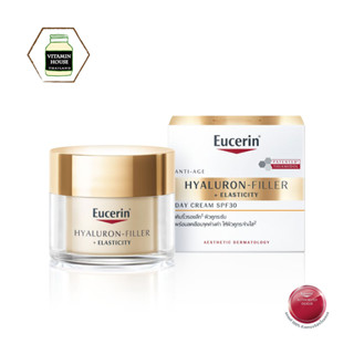 EUCERIN HYALURON-FILLER + ELASTICITY DAY CREAM SPF30 50 ML / ไฮยาลูรอนครีมทากลางวัน