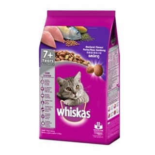 Whiskas 7+ (1.1kg) อาการแมว สูตรแมวแก่ รสปลาทู