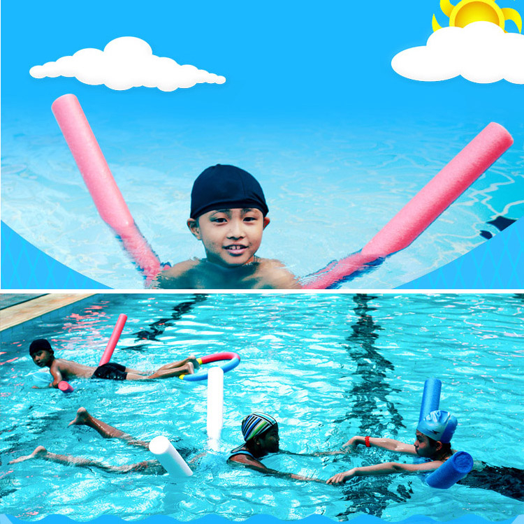 กระบองลอยน้ำ โฟมเส้น ว่ายน้ำ โฟมแท่ง โฟมว่ายน้ำ Noodle Foam ผู้ช่วยว่ายน้ำ อุปกรณ์ว่ายน้ำ ฝึกว่ายน้ำ ว่ายน้ำ ว่ายน้ำลอย