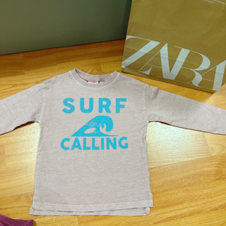 ZARA kid เสื้อแขนยาว size 80