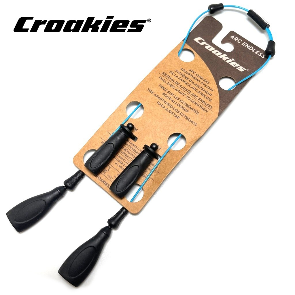 สายคล้องแว่น Croakies รุ่น ARC Endless18" Blue(new package) สายสีฟ้า
