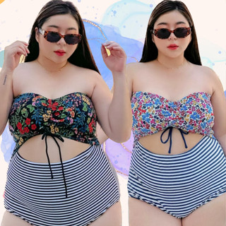 ชุดว่ายน้ำวันพีชสำหรับสาวอวบรับsummerจ้า M0236-M0237
