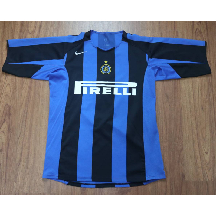 เสื้อ อินเตอร์ มิลาน INTER MILAN NIKE HOME SHIRT  2004-05 เสื้อแท้ มือ 2