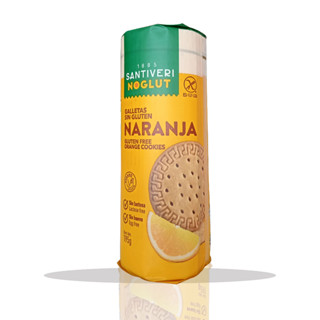 Natural Efe | Santiveri Noglut Naranja | Orange Cookies | คุ้กกี้ รสส้ม 195g