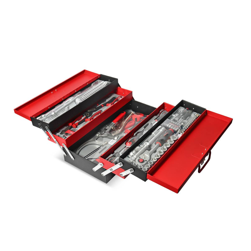 ชุดเครื่องมือช่าง101ชิ้น+กล่องเครื่องมือ FORCE/ฟอร์ซ