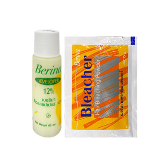 เบอริน่า ฟอกสีผม สีผม กัดสีผม ผงฟอก สีสว่าง Berina Bleacher Power