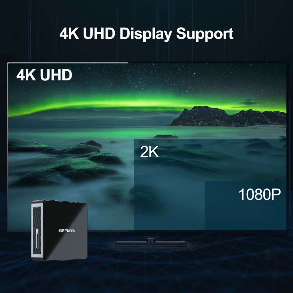 Geekom คอมพิวเตอร์ตั้งโต๊ะ Mini Pc Miniair11 พร้อม 11Th Gen N5105(Up To 2.9 Ghz), 8Gb Dual Ddr4 256G Ssd Windows 11 Pro พร้อมใช้งาน ประกัน 2 ปีในไทย thumbnail 7