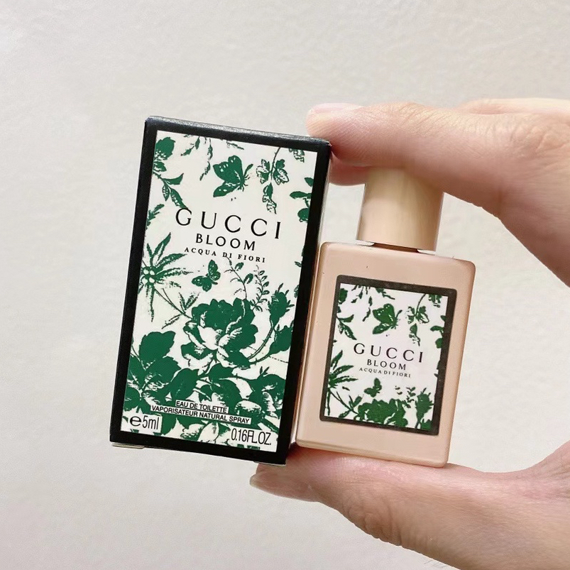 [SKU5100044] Gucci Bloom Acqua di Fiori EDT 5ml. น้ำหอมกุชชี่บลูม gucci bloom สีเขียว น้ำหอมGucci น้ำหอมแท้ พร้อมส่ง