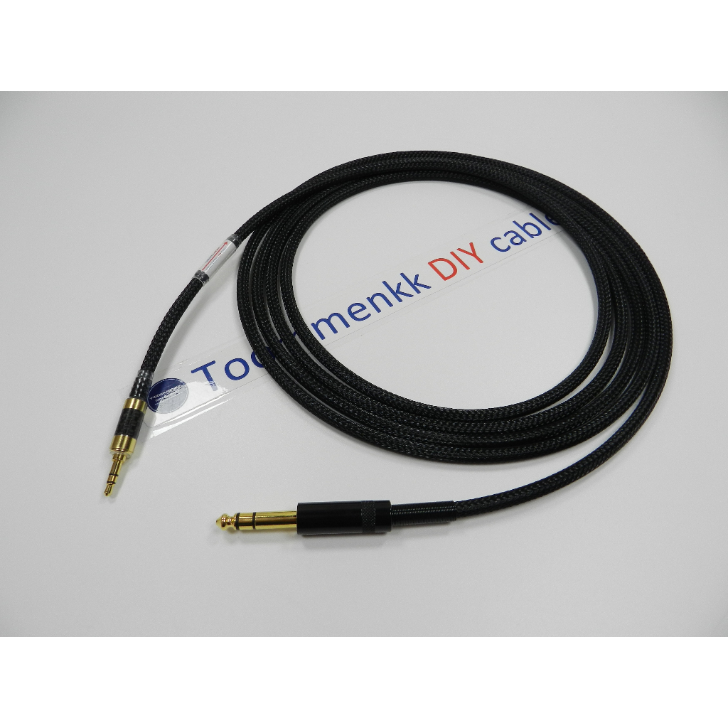 สายสัญญาณเสียงรุ่นเล็ก AUX Canare L-4E5AT Mini3.5 (Carbon Kevlar) to 6.35 Trs (สเตอริโอ)