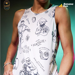 Masque &amp; 17:09 Tank Top เสื้อวิ่ง เสื้อกล้าม Bananarun