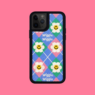 🌼[PRE-ORDER] Wiggle Wiggle Embroidery เคสลายปัก💚🧡