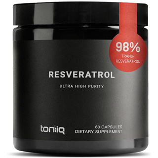 💥💥SALE💥💥 Exp.10/2023 Ultra High Purity Resveratrol Capsules - 98% Trans-Resveratrol - 60 Caps