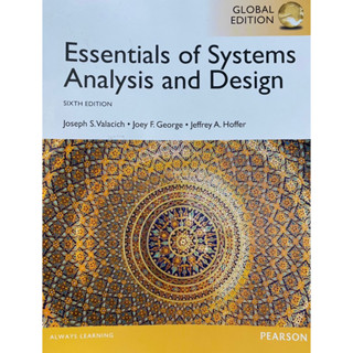 9781292076614 ESSENTIALS OF SYSTEMS ANALYSIS AND DESIGN (GLOBAL EDITION)