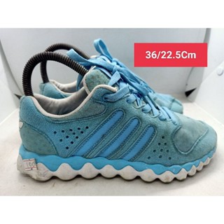 Adidas Size 36 ยาว 22.5 รองเท้ามือสอง ผู้หญิง ผู้ชาย ผ้าใบ แฟชั่น ทำงาน ลำลอง เดิน  เที่ยว วิ่ง ออกกำลังกาย