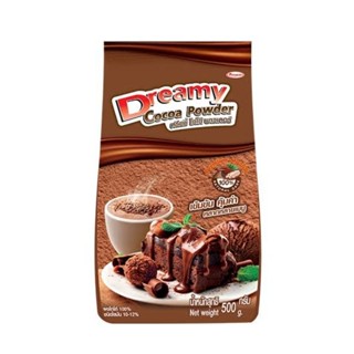 Cocoa Powder ผงโกโก้ดรีมมี่ ผงโกโก้ 100% ปริมาณ 500 กรัม