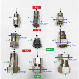 หัวเชื่อมต่อ สำหรับอุปกรณ์ประปา