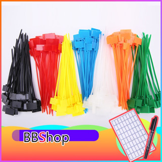 Cable Ties สายรัดแบบมีป้าย Marker Tie