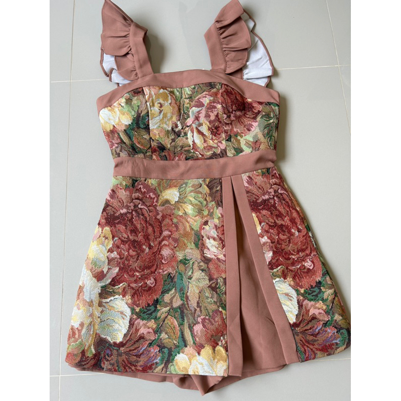 จั๊มสูทขาสั้น งานป้าย ValleyGirl