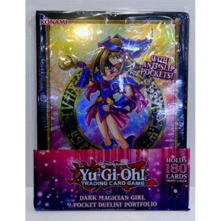 KONAMI YUGIOH Yu-Gi-Oh! TRADING CARD GAME (TCG) Dark Magician Girl 9-Pocket Duelist Portfolio