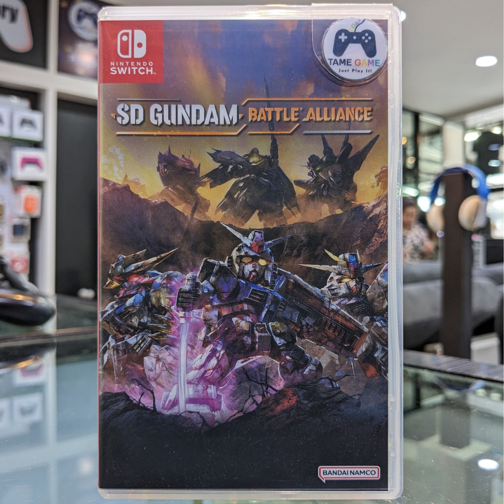 (ภาษาไทย) มือ2 SD Gundam Battle Alliance เกม แผ่นเกม Nintendo Switch มือสอง (เกมหุ่นยนต์ Gundum)