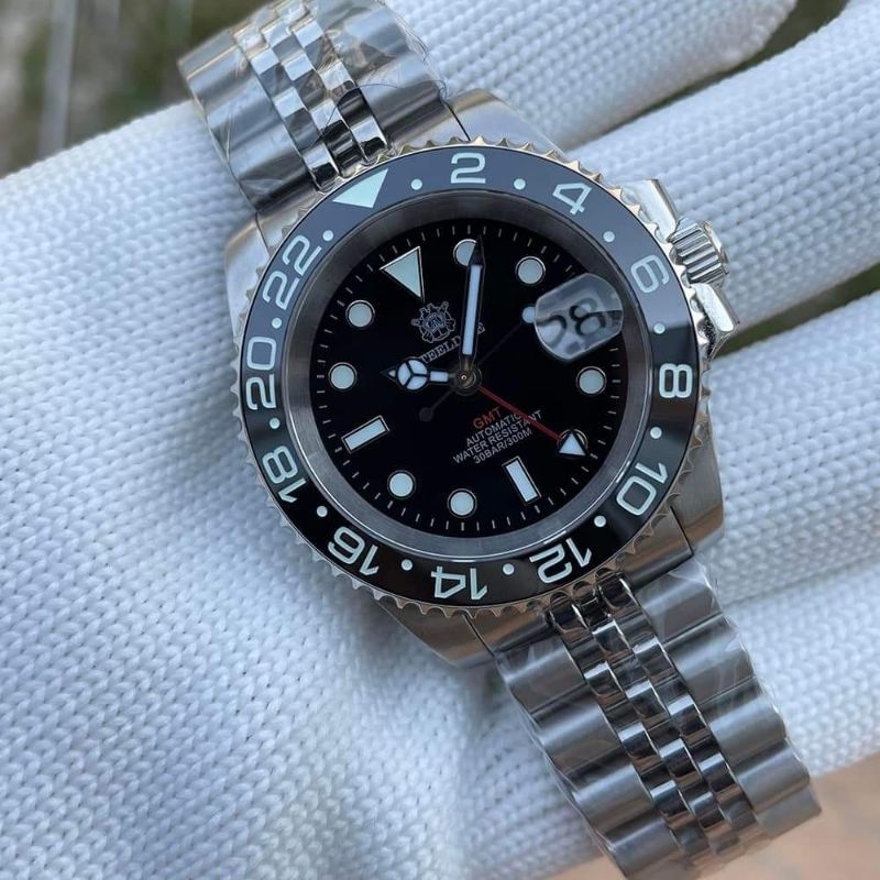 SteelDive SD1993 V.2 Automatic Seiko NH34 GMT movement, Sapphire glass, ceramic bezel, 300m waterpro