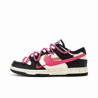 ของแท้ 100%  Nike Dunk Low Multi-Color Swoosh พร้อมส่ง