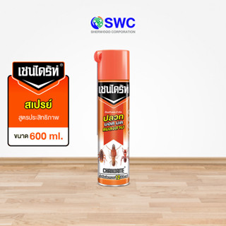 Chaindrite เชนไดร้ท์ 1 สเปรย์กำจัดปลวก มอด มด และแมลงสาบ สูตรน้ำมัน ขนาด 600 ml.