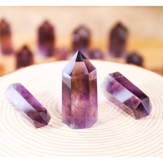 1 Piece Dark Amethyst Tower, Healing Quartz Crystal Tower, Healing Point, Energy Point,Meditation Energy,Reiki Healing