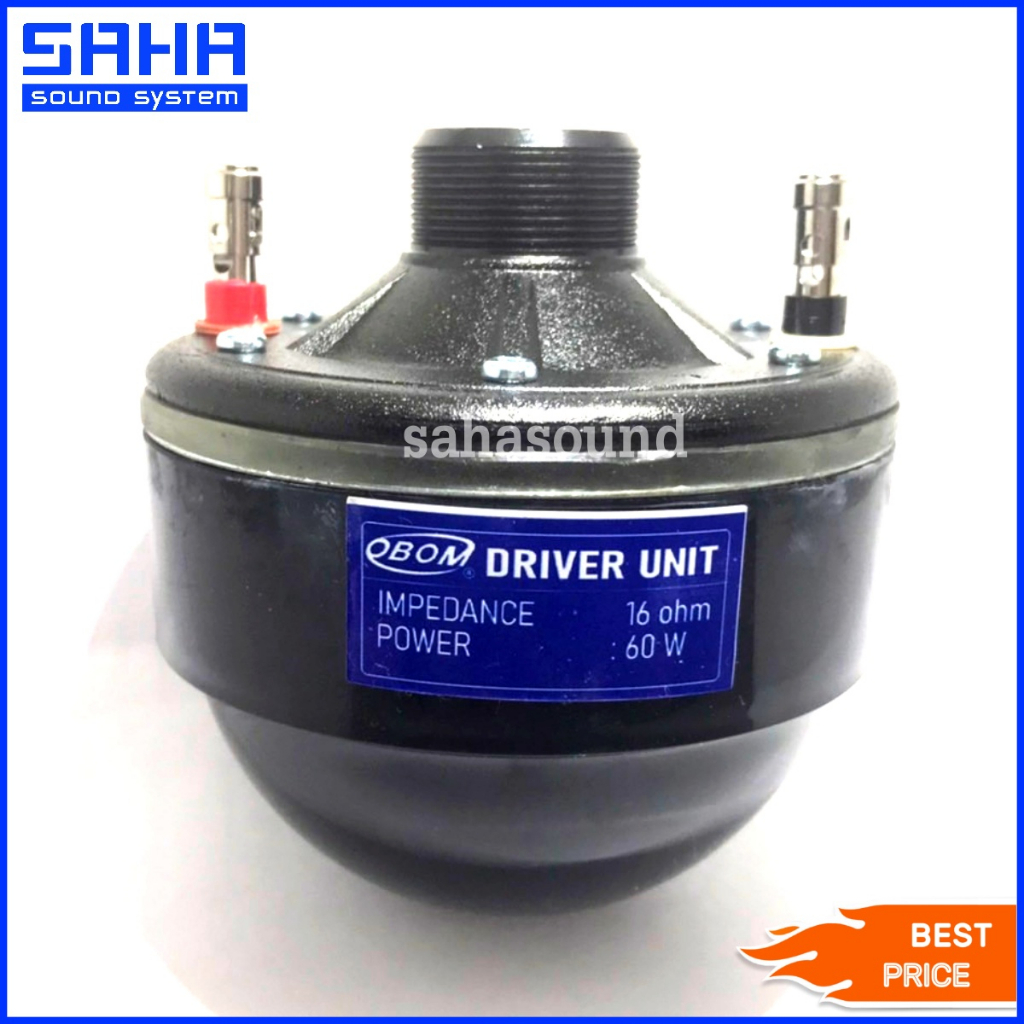 OBOM S737 60W DRIVER UNIT ยูนิตฮอร์น ไดร์เวอร์ยูนิต (16 Ohms) sahasound - สหซาวด์