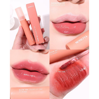 Merrezca Glow Ink Color Lip Tint 5g. #11 Tea Rose ลิปสูตรน้ำที่เป็นหนึ่งเดียวกับผิว