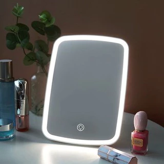 กระจกแต่งหน้า JORDAN & JUDY Makeup Mirror Touch-sensitive Control LED มีไฟ ปรับความสว่างได้